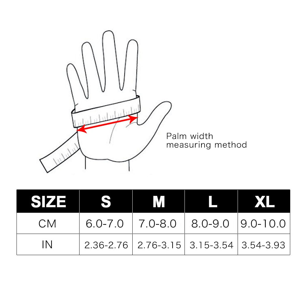 Skeleton Pattern Unisex Full Finger Motorcycle Motorbike Racing Riding Gloves for Women and Men